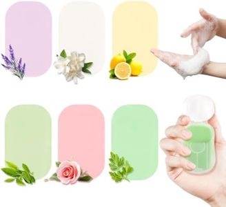 RAQEHO 600 Paper Soap Sheets For Travel - Portable Hand Soap for Hand Wash