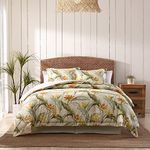 Tommy Bahama Birds of Paradise Comforter Set, King, Coconut