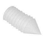 Colcolo 10Pcs Air Vent Filters Air Filters Replacement Air Conditioner Filter Kitchen Exhaust Valves Ventilation System Reusable Cone Paper Filter