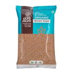 Pure & Sure Organic Brown Sugar 1Kg (Pack of 1) | 100% Unrefined & Naturally Processed | Freshly Squeezed Sugar Cane | Enriched with Essentials Nutrients | No Preservatives, No Additives