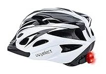 uwyelect Adult Bike Helmet with LED Light,Lightweight Integrally Sport Mountain Bicycle Helmet Adjustable Size 58 to 62CM for Men Women Cycling Helmet CPSC CE Safety Certified