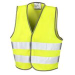 Result Core Kids Unisex Hi-Vis Safety Vest (10-12) (Fluorescent Yellow)