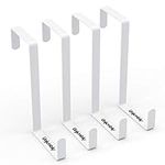 Unjumbly Over Door Hooks, 4 Pack - 