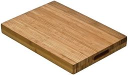 Premier Housewares Butchers Chopping Board with Handles - Bamboo, 4 x 40 x 28 cm