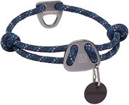 Ruffwear, Knot-a-Collar Dog Collar, Climbing Rope Collar for Everyday Use, Blue Moon, 20"-26"