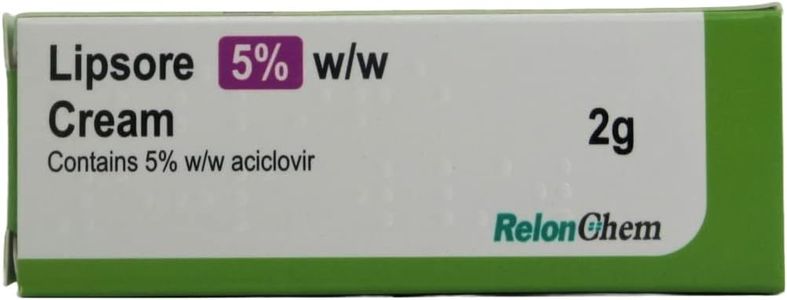 Cold Sore Treatment Cream 2g – 5-Pack