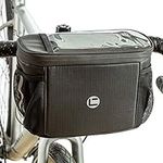 UBORSE Bike Handlebar Bag Waterproof Bicycle Frame Pack Bag with Touch Screen Bicycle Front Insulated Bicycle Basket Bag with Built-in Aluminum Foil