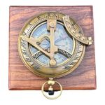 WOANIN Personalized Compass, Engraved Working Sundial Compass, Husband gifts, Couples Gift