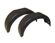 Fastcar Pair Of Plastic 14" Trailer Mudguards - 790 x 362 x 220mm