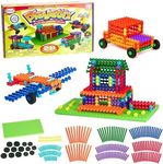 Playstix Construction Toy Building Blocks Set 211 Piece STEM Kit