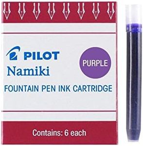 PILOT Namiki IC50 Fountain Pen Ink Cartridges, Purple, 6-Pack (69004)