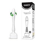 ZMBITY 140 Titanium Adjustable Microneedling Derma Stamp -Derma Microneedle Pen for Body & Hair & Beard Growth - Derma Roller Alternative Skin Care - Dr Beauty Pen For Men and Women Home Use
