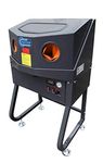 SwitZer Floor Standing Enclosed Parts Washer with Auxiliary Heating System Cleaner Workshop Cleaning Degreaser Electric Pump XH-EPW160-H
