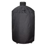 Quantfire 29” Grill Full Cover for Large Big Green Egg Accessories, Kamado Joe Classic Ceramic Grill, Waterproof Outdoor Grill Cover Smoker Parts Long Enough to Cover Wheel