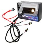 iJDMTOY 9005 9006 9145 H10 Relay Wiring Harness For HID Conversion Kit, Add-On Fog Light, LED DRL