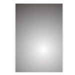 iBathUK 500x700mm Designer Bathroom Mirror with LED Lights, Light Sensor Demister Pad, Illuminated Backlit Wall Mounted Mirror Vanity Mirror