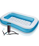 Believers Group 5.5ft Portable,Inflatable & Foldable Kids Swimming Pool with Air Pump,Baby Bath Tub,Water Pool for Kids and Adults,Outdoor&Indoor Kids Bathing Tub (5.5ft Pool)