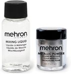 Mehron Metallic Powder With Mixing 