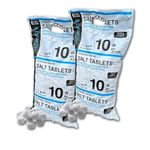 2 x Monarch Ultimate Water Softener Salt Tablets 10kg Easy to Carry Bag Food Grade A Salt