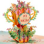 Paper Love 3D Best Mom Trophy Pop U