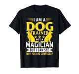 Dog Commands Obedience Training Funny Dog Trainer T-Shirt