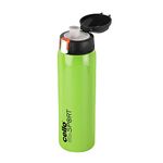 Cello Skipper Thermosteel Insulated Water Bottle, 750ml, Green| Hot and Cold Flask | Leak Proof | Office Bottle | Sports | Home | Kitchen | Hiking | Treking | Travel | Easy to Carry | Rust Proof