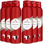 Old Spice Deodorant Body Spray, Original Scent, 5.1 oz. (Pack Of 6)