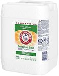 Arm & Hammer 33200-97550 Liquid Laundry Detergent Free & Clear, 640 oz., 5 Gallon Jug