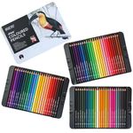 BRUSTRO Artists Colour Pencil Set of 72-4mm Lead (in an Elegant tin Box).Vibrant Colours,Break Resistant,Highly Pigmented |Ideal for Drawing, Mandala, Shading, Portrait,DIY Art, Fine Art Students.