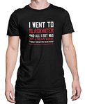 Luxyl Unisex I Went to Blackwater T-Shirt Black Large