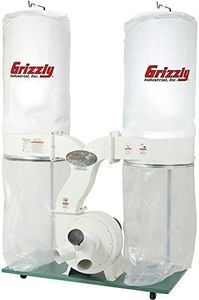 Grizzly Industrial G1030Z2P - 3 HP Dust Collector with Aluminum Impeller