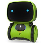 GILOBABY Interactive Smart Robot Toys, Intelligent Robot Toys for Kids, Children Girls & Boys Robotic Toys 3 Years Old Up, Voice Control & Touch Sense, Dance & Sing & Walk, Recorder & Speak Like You