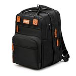 Rabjen Diaper Bag Backpack, Transformable Baby Bag, Spacious Enough for Twins' Stuff, Multifunction Back Pack