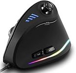 Vertical Gaming Mouse,Wired RGB Erg