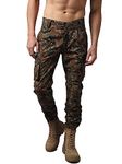 MOUNTMILLER Men's Camouflage Printed Ripstop Fabric Tactical Cargo Pant | Water Repellant | Multi-Pocket | UV Protective | Abrasion-Resistant | Ideal for Outdoor, Hiking & Trekking