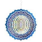 Navaris Garden Wind Spinner - Hanging Ornaments & Windmill Spinners - Kinetic Pinwheel Wind Mill - Outdoor Windmills for the Garden, Trees, Balcony for Men and Women