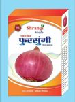 Puna Fursungi Onion seeds (500gm) For Rabi Crop High production double Patti Red gulabi colour Pune Fursungi onion Seed(500gm pack)