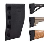 BOOSTEADY Synthetic Latex Rubber Slip-On Recoil Reducing Pad for Rifle and Shotgun Size Options