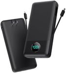 Portable Charger 33800mAh USB C Pow