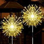 JJGoo Outdoor Solar Lights Firework