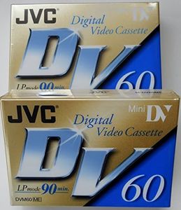 JVC Mini Casete de Video Digital, Paquete de 2