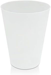 Vasos de Plastico Ecológicos Reutilizables- Pack de 50 Vasos Amigables con el Medio Ambiente - Ideal para Fiestas y Eventos - Vasos plastico libre de BPA y de Calidad - 480ml