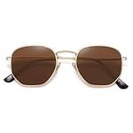 SOJOS Small Square Polarized Sungla