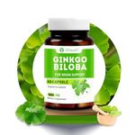 VitaWin Ginkgo Biloba For Brain Tonic, Herbal Nutrition Supplement, Natural, Veg - 60 Capsules