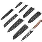 AMONENZ 8 Piece Vented Knife Edge Guards, Blade Protection Guards, Suitable for Different Types of Knife Protective Covers