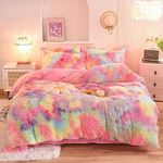 ZIQINPSQ Plush Shaggy Duvet Cover S