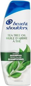 Head & Shoulders Anti-Dandruff Shampoo, Tea Tree Oil, 1% Pyrithione Zinc, Itchy Scalp, Mint Scent, 370 mL