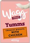 Wagg Yumms Chicken Dog Treats 400g (Pack of 5) - Oven Baked