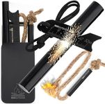 Ferro Rod Flint Fire Starter Kit + 