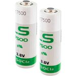 2x SAFT LS17500 Size A 3.6V 3600mAh Lithium Battery for Smart Munitions, Unattended Sensors, RFID Tracking, Intrusion Sensors, Invisible Fencing, Asset Tracking, Theft Prevention, Locator Beacons